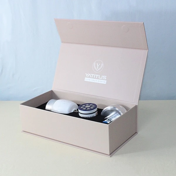 Pink Hard Magnetic Storage Box For Packaging