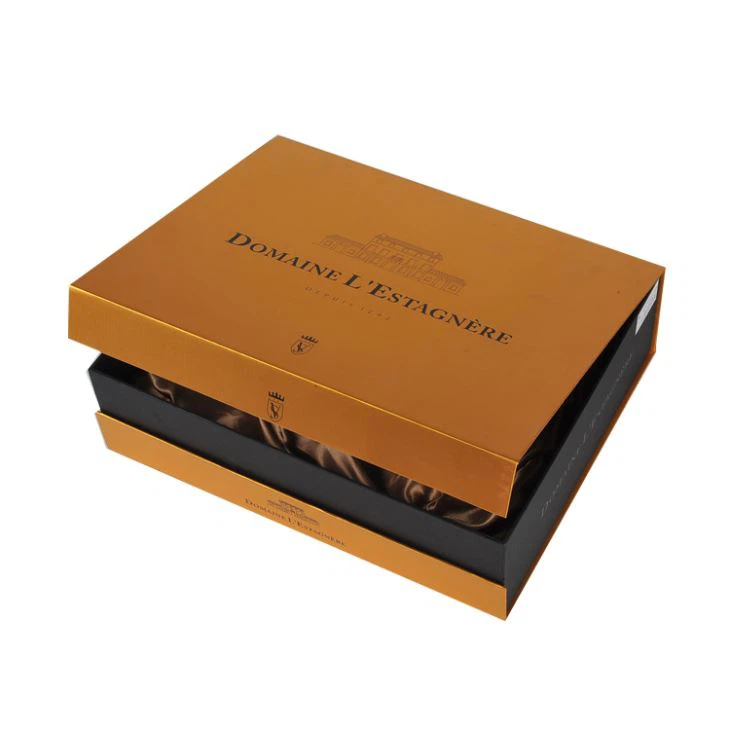 Personalised Wine box Cardboard Vintage Anniversary Wine Packaging Box