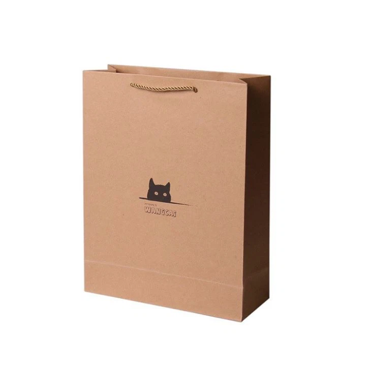 Brown Paper Shopping Bags Custom Branding Bag