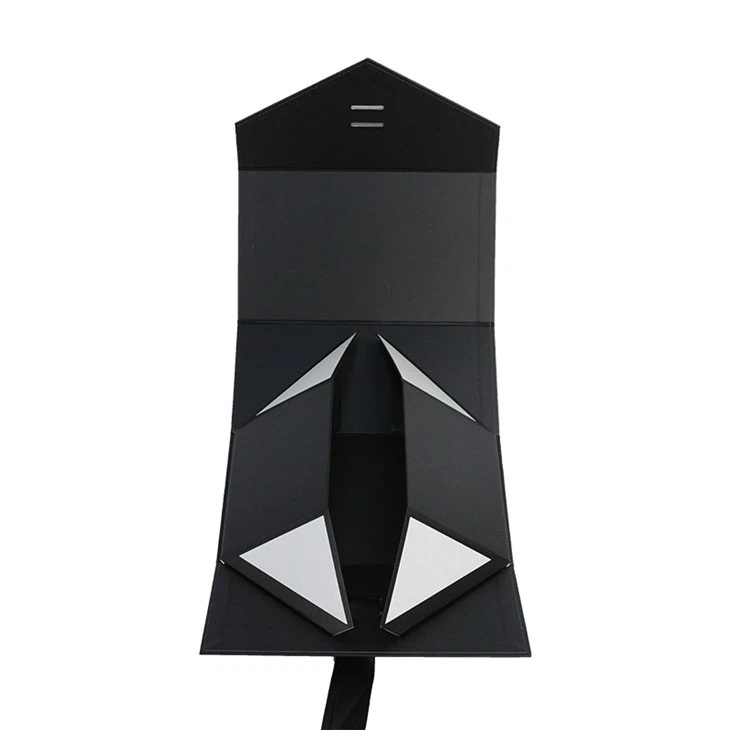 Collapsible Box With Ribbon